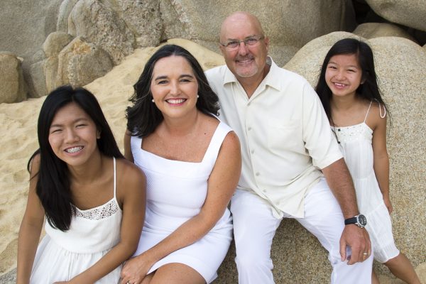 the arch cabo san lucas family photography