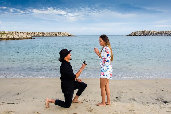 cabo wedding proposal photography